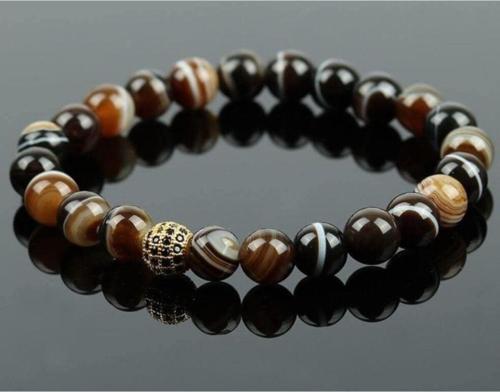 Sertifikalı Doğal Taş Süleymaniye Akik Bileklik