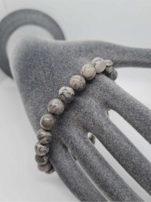 Sertifikalı Jasper Doğal Taş Bileklik