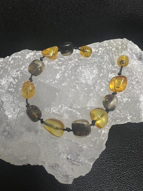 Sertifikalı Kehribar Multicolor Bebek Bileklik