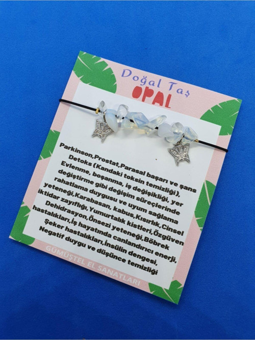 Sertifikalı Doğal Taş Bileklik