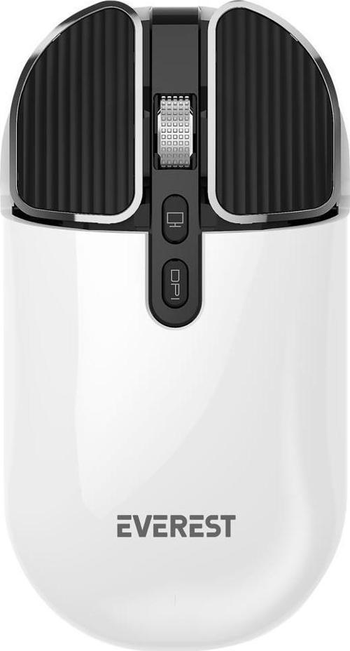 Sm-620 2in1 Bluetooth 2,4ghz Şarjlı Beyaz Süper Sessiz Mobil-t