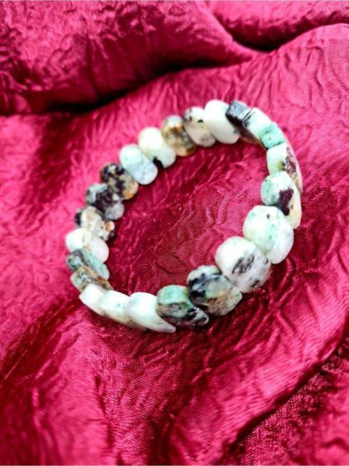 Sertifikalı Doğal Taş Kanada Yeşim Taşı Rolex Bileklik