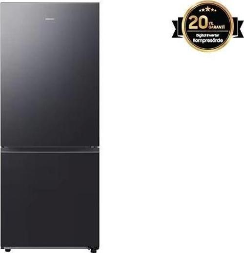 RB50DG601EB1TR E Enerji Sınıfı 508 L No-Frost Alttan Donduruculu Buzdolabı Siyah