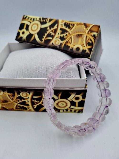 Sertifikalı Ametrin Doğal Taş Rolex Bileklik