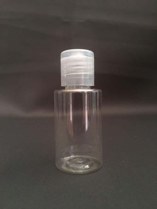 250 Adet 30 Ml Fliptop Kapaklı Om80 Şeffaf Kapaklı Dezenfektan Kolonya Boş Plastik Şişesi