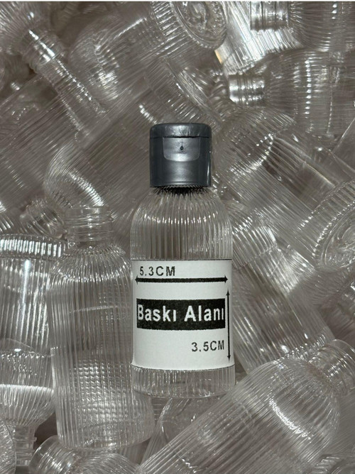 100 Adet 50 Ml Prs24 Dezenfektan Kolonya Parfüm Hediyelik Nikah Nişan Düğün İçin Boş Plastik Şişe
