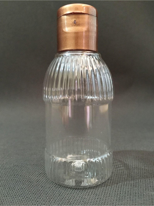 20 Adet 50 Ml Flip Top Bronz Kapaklı Est Likit Mürekkep Dezenfektan Kolonya Boş Plastik Şişesi