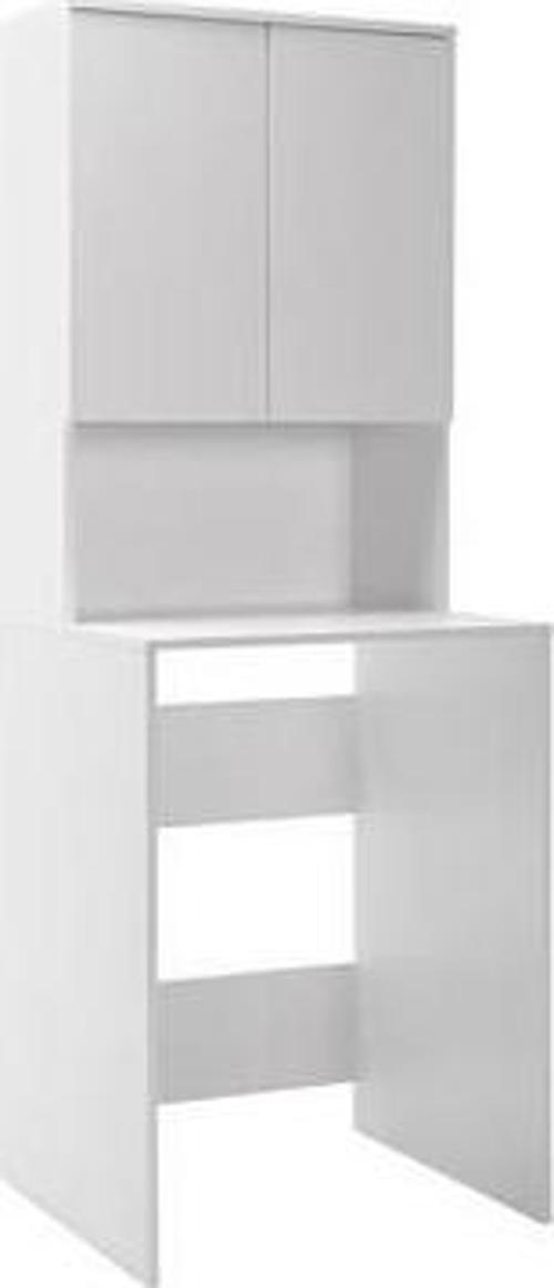 Çamaşır Makinesı Dolabı-Mat Beyaz 65x182x60 cm (GxYxD)