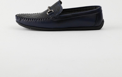 Erkek Lacivert Loafer Ayakkabı