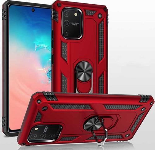 Samsung Galaxy S10 Lite Silikon Kılıf - Kırmızı