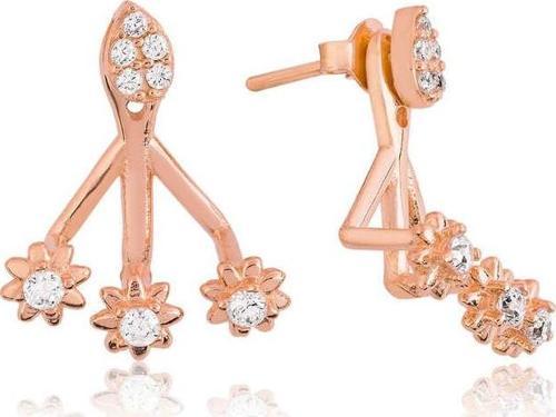 Gümüş Sihirli Çiçek Küpe SL2200