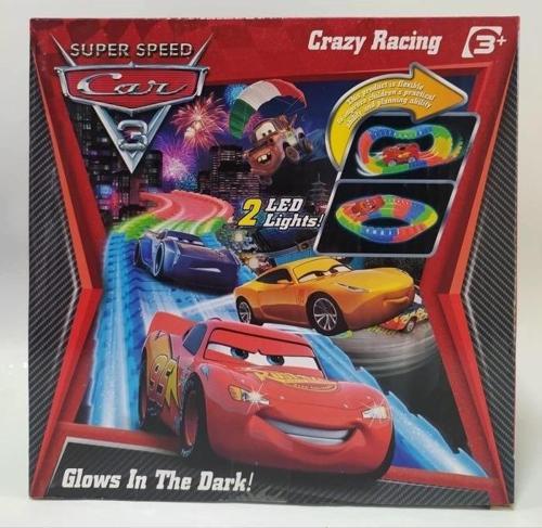 Şimşek Mcqueen 96 Parça Yarış Pisti Ve 1 Adet Pilli Araba