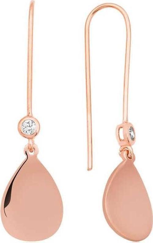 Gümüş Sallantılı Damla Küpe SL1291