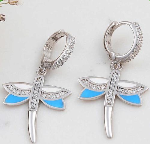 ​Gümüş Sallantılı Yusufcuk Kadın Küpe SL6177