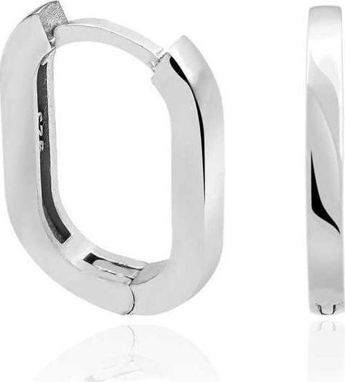 Gümüş Taşsız J Bayan Küpe SL4393