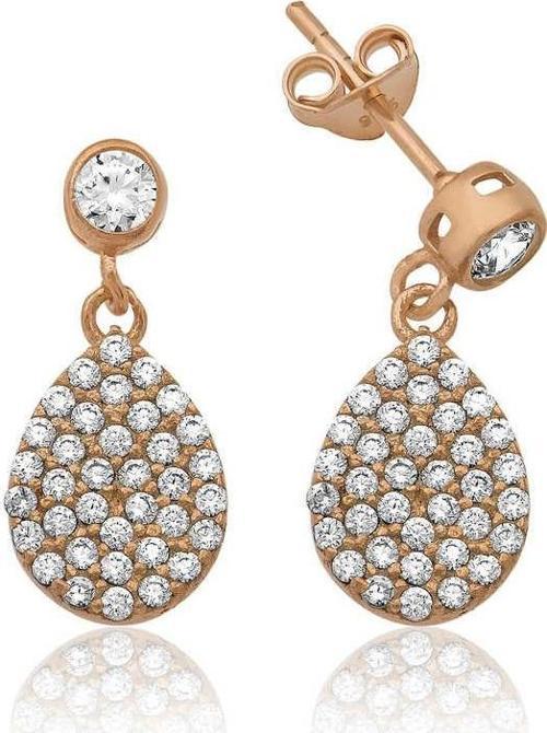 Gümüş Damla Küpe SL2211