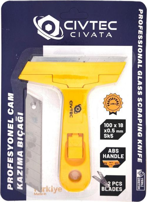 CCCKS002 Cam Kazıma Bıçağı Prof.