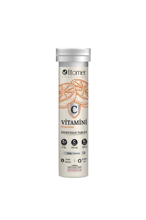 C Vitamin D ve Çinko Efervesan Tablet