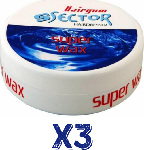 Hairmate Superwax Ultra Sert Mavi Wax 150 Ml 3 Adet
