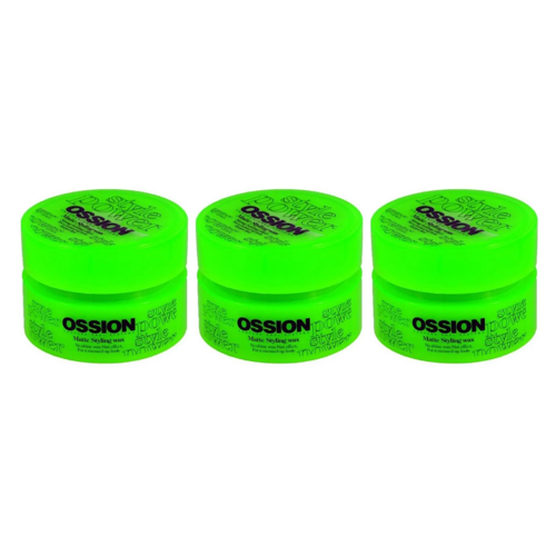 Saç Şekillendirici Mat Wax 100 Ml 3 Adet