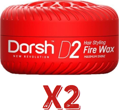 Saç Şekillendirici Wax Fire Wax D2 150 Ml 2 Adet