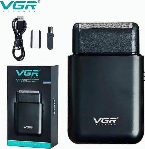 V-390 Seyehat Şarjlı Sakal Makinesi - Siyah
