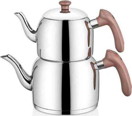 Vista Orta Boy 3,4Lt Paslanmaz Çelik Çaydanlık Rosegold K392