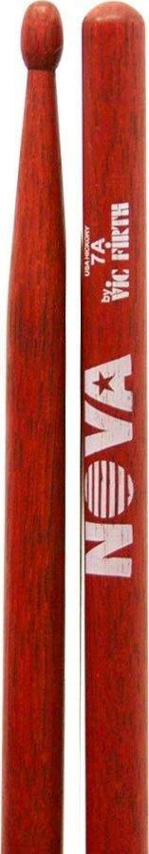 VicFirth N7AR Nova Baget (Çift) Nova 7A Kırmızı Bateri Çubuğu