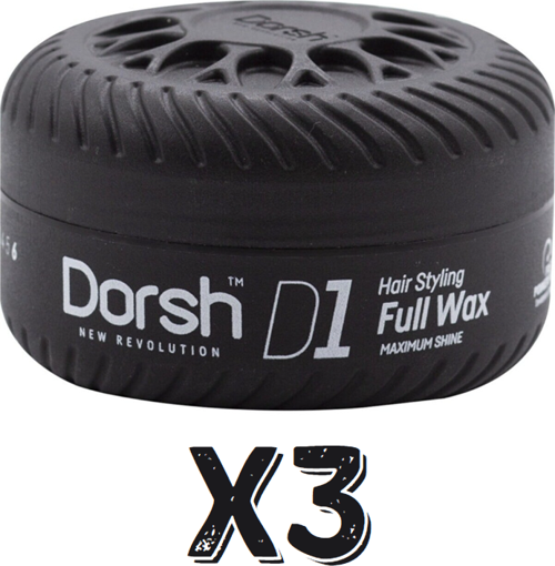 Saç Şekillendirici Wax Full Wax D1 150 Ml 3 Adet