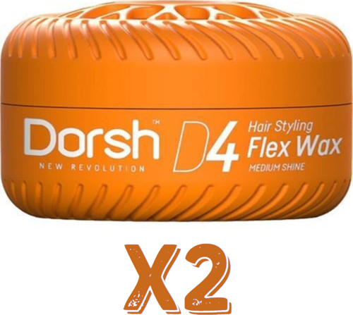 Saç Şekillendirici Wax Flex Wax D4 150 Ml 2 Adet