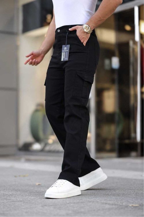 Enk Trend Kargo Baggy Pantolon Skb Siyah 26