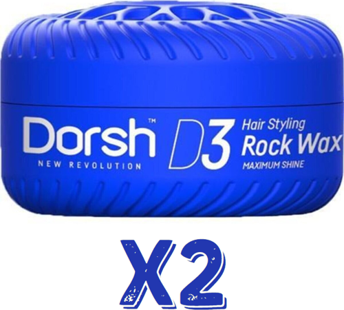 Saç Şekillendirici Wax Rock Wax D3 150 Ml 2 Adet
