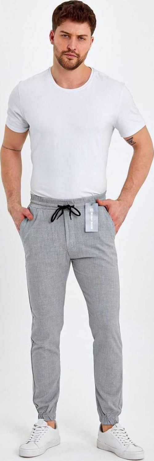 2025 Casual Trend Pantolonlar Jl13 Gri 29