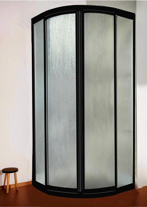 Duşakabin Oval Mika Camlı 90x90 (Teknesiz)