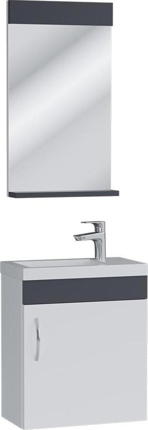 Zerde 50 cm Banyo Dolabı Anrasit