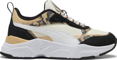 400693 Cassia Snake Chic Spor Ayakkabı Krem
