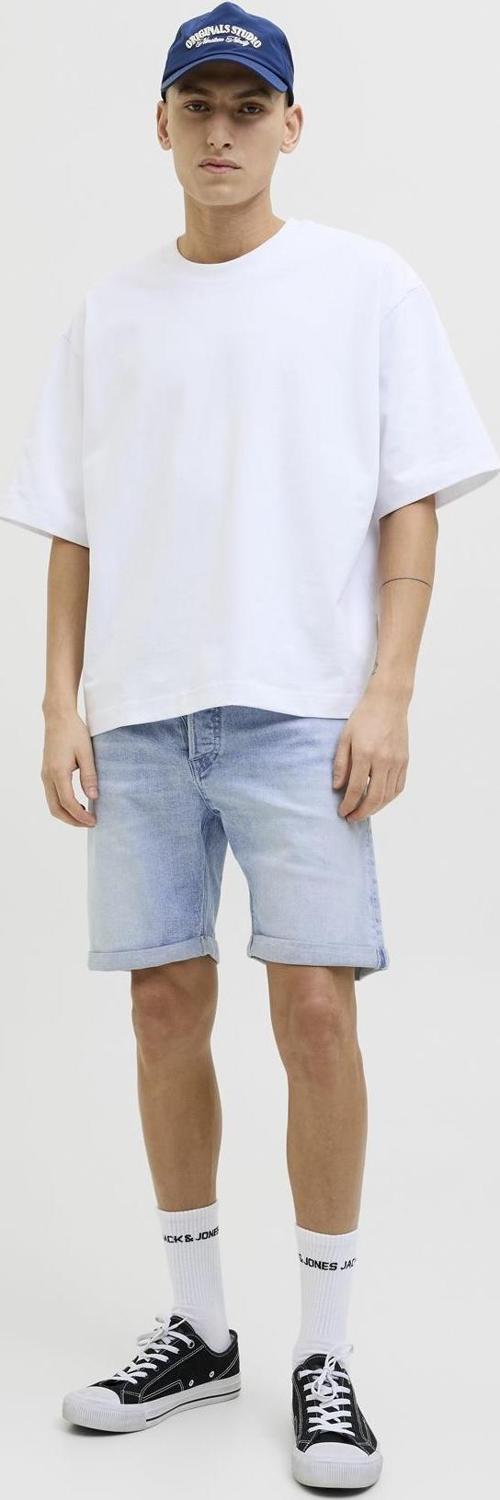 JJIRICK JJIORIGINAL Erkek Denim Şort - Esnek ve Rahat Kalıp