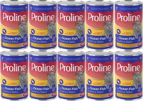 Okyanus Balıklı Yetişkin Kedi Konservesi 395 Gr*10 Adet