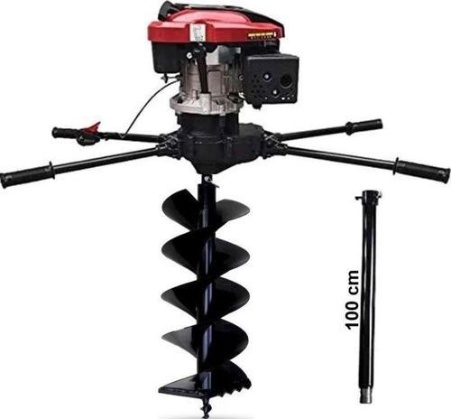 1P70F Loncin Motorlu Toprak Burgu Makinası 7 Hp 300 mm