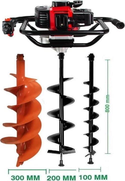 TKDZ-03/52 Toprak Burgu Makinası Set-2