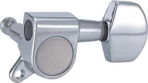 Dr.Parts EMH7002 Tek Sıra Sağ Dizilim Elektro Gitar Burgu Takımı (Krom)