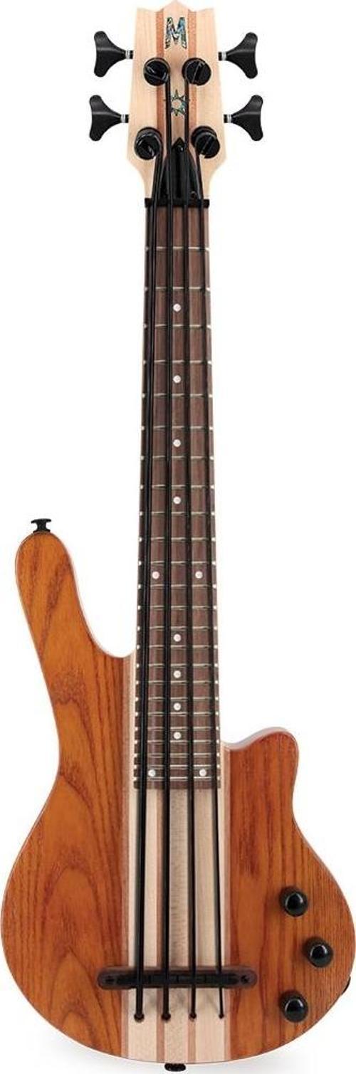 MEB1PRO-TBR Elektro Bas Ukulele (Transparent Brown)