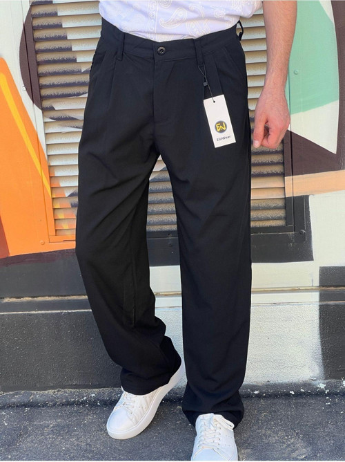 Vintage Erkek Baggy Pantolon Pl11 Siyah 31