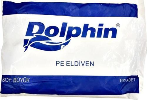 PE İş Temizlik Tek Kullanımlık Şeffaf Poşet Market Eldiven / Büyük Boy / 100 Adetlik 1 Paket