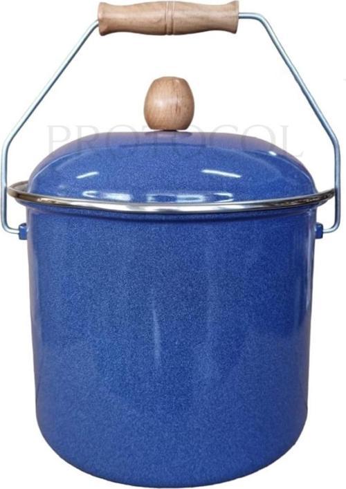 Emaye Yoğurt Tenceresi Emaye Bakraç 20 Cm 5 Litre