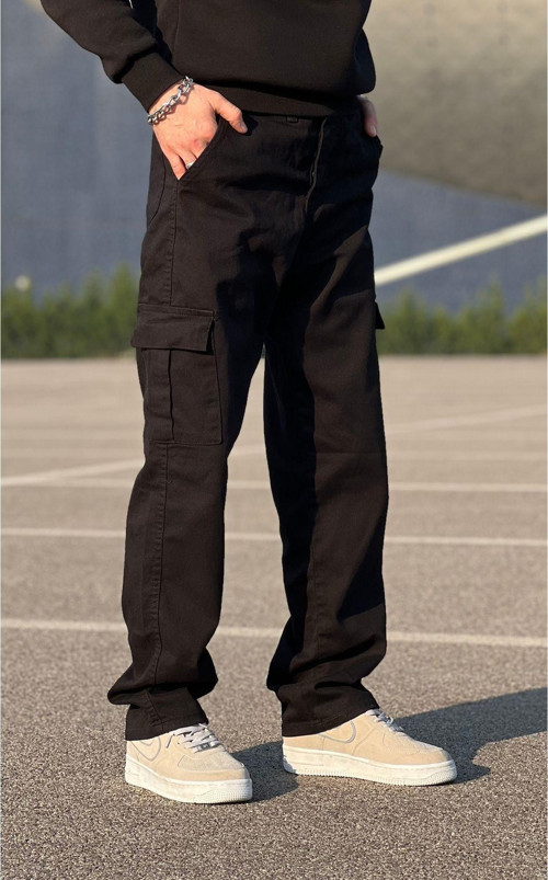 Rahat Kesim Yeni Sezon Baggy Pantolon 2024 Skb Siyah 36