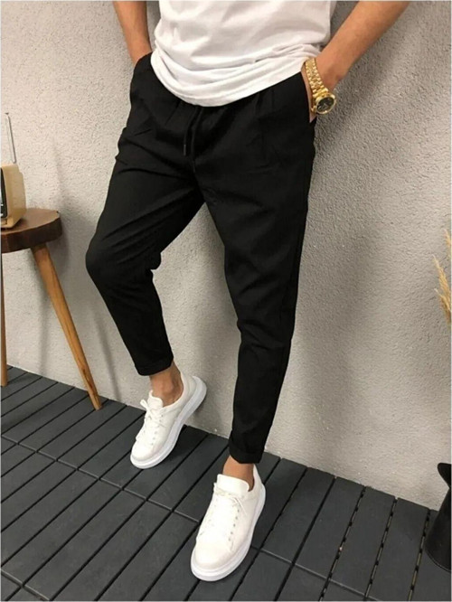 Beli Lastikli Yeni Sezon Erkek Jogger Pantolon Focus 2025 Jd11 Siyah XS