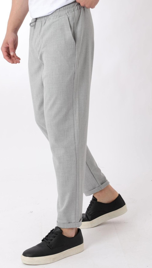 Erkek Boru Paça Jogger Pantolon Jd12 Krem 26