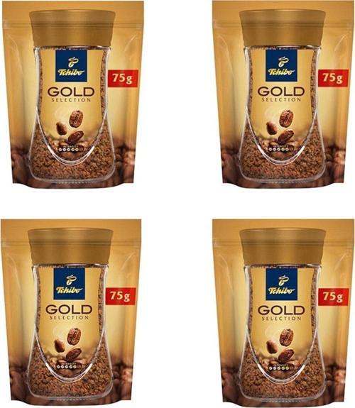 Gold Selection Çözünebilir Kahve Ekonomik Paket 75 Gr 4'lü Paket