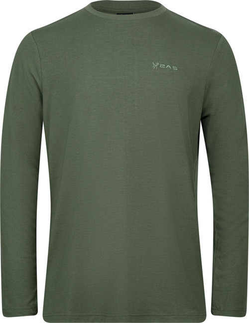 Vernon Erkek Uzun Kol Viloft T-Shirt Haki